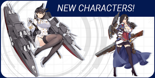 Meet Azur Lane: Crosswave ship girls Atago, Ark Royal and Aoba!