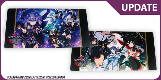 New Large Neptunia x SENRAN KAGURA: Ninja Wars Mousepads Coming Soon!