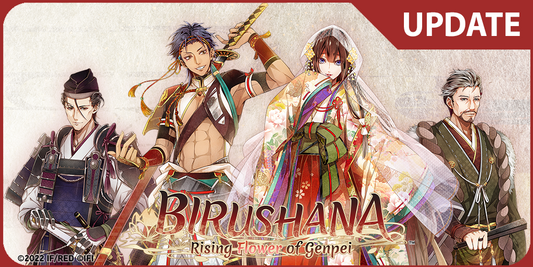 NEW BIRUSHANA: RISING FLOWER OF GENPEI WEBSITE UPDATE!