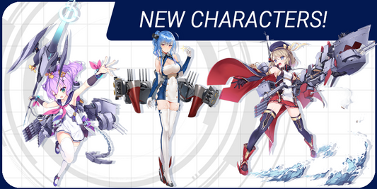 Meet Javelin, Z23, St. Louis, Abukuma, Amazon and Arizona from Azur Lane: Crosswave