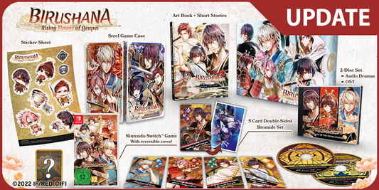 BIRUSHANA: RISING FLOWER OF GENPEI - LIMITED AND DAY ONE EDITION PRE-ORDERS AVAILABLE NOW!