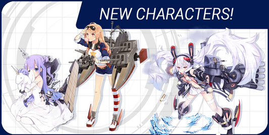 Meet Laffey, Unicorn & other ship girls from Azur Lane: Crosswave!