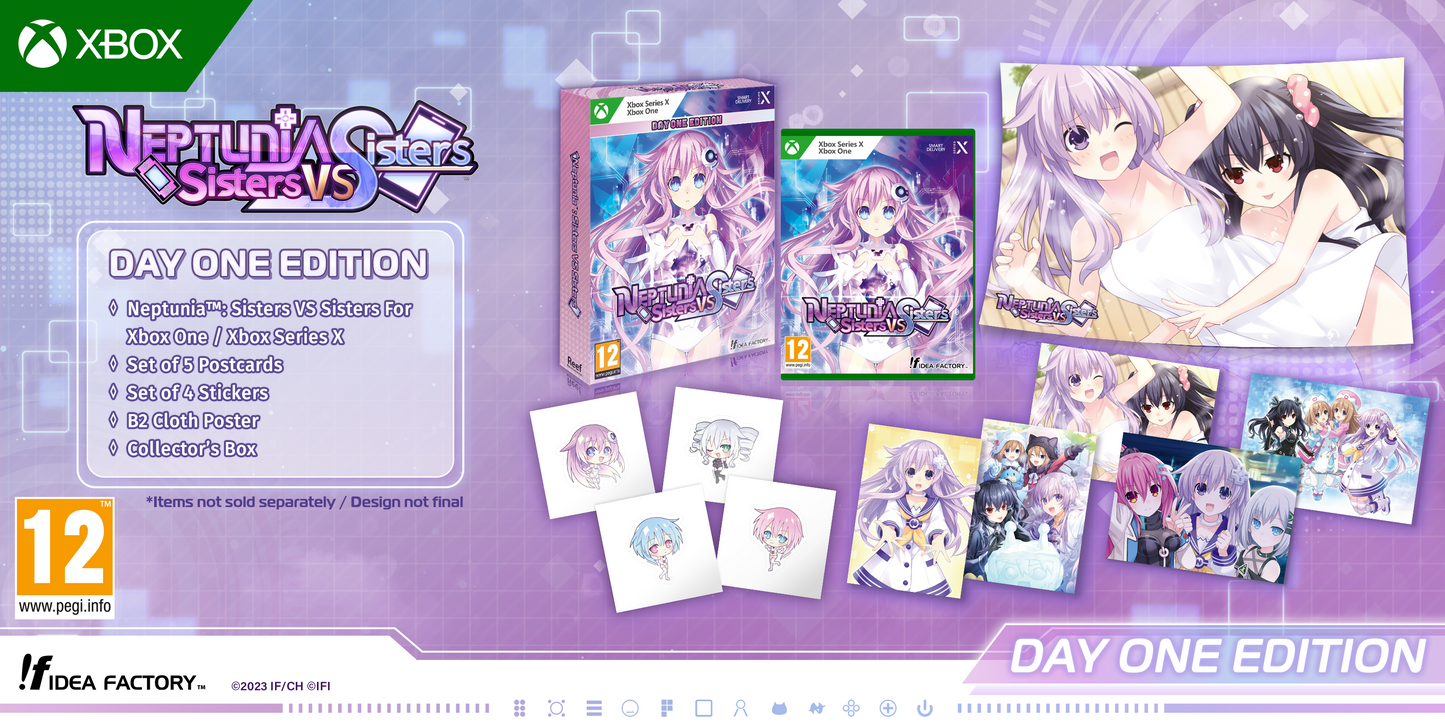 Neptunia: Sisters VS Sisters - Day One Edition - Xbox One/ Xbox Series X