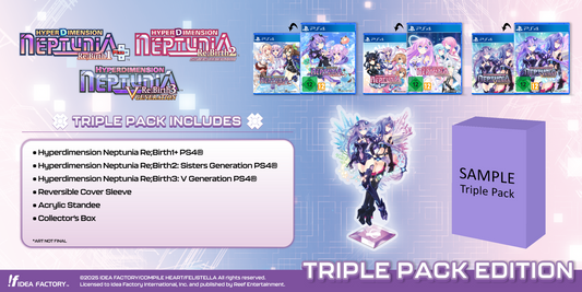 Hyperdimension Neptunia™ Re;Birth Series (1-3) Triple Pack - PREORDER LIVE!