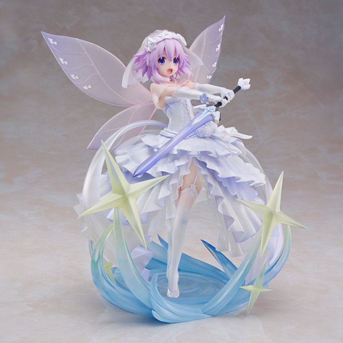 Hyperdimension Neptunia - Neptune 1:7 PVC Figure (Little Purple Ver.) - With Steam Code
