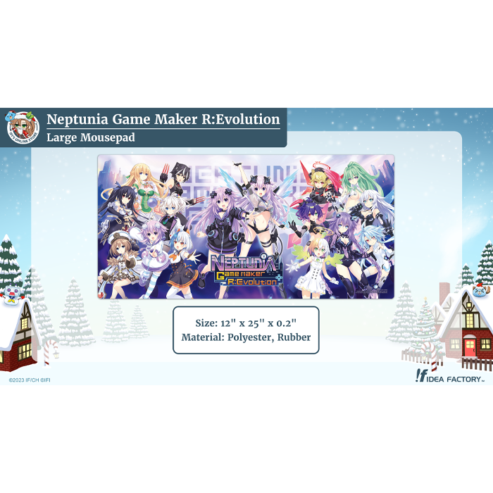 Neptunia Game Maker R:Evolution - Large Mousepad