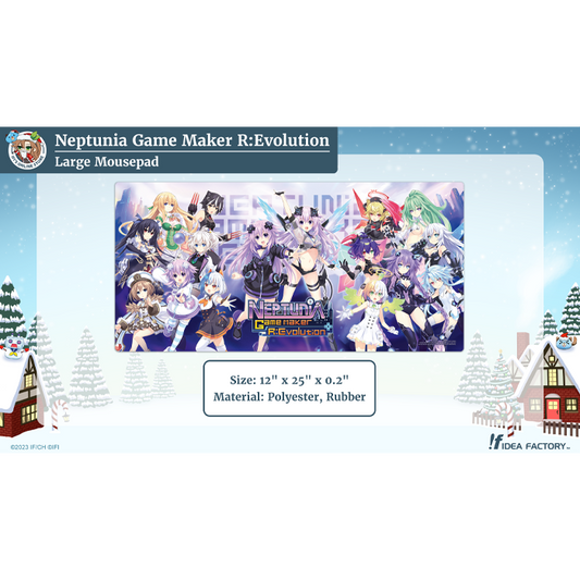 Neptunia Game Maker R:Evolution - Large Mousepad