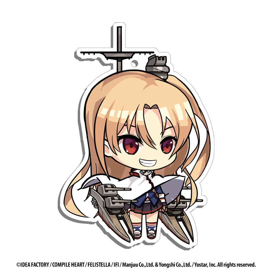 Azur Lane Acrylic Charms - 2 inch - Cleveland