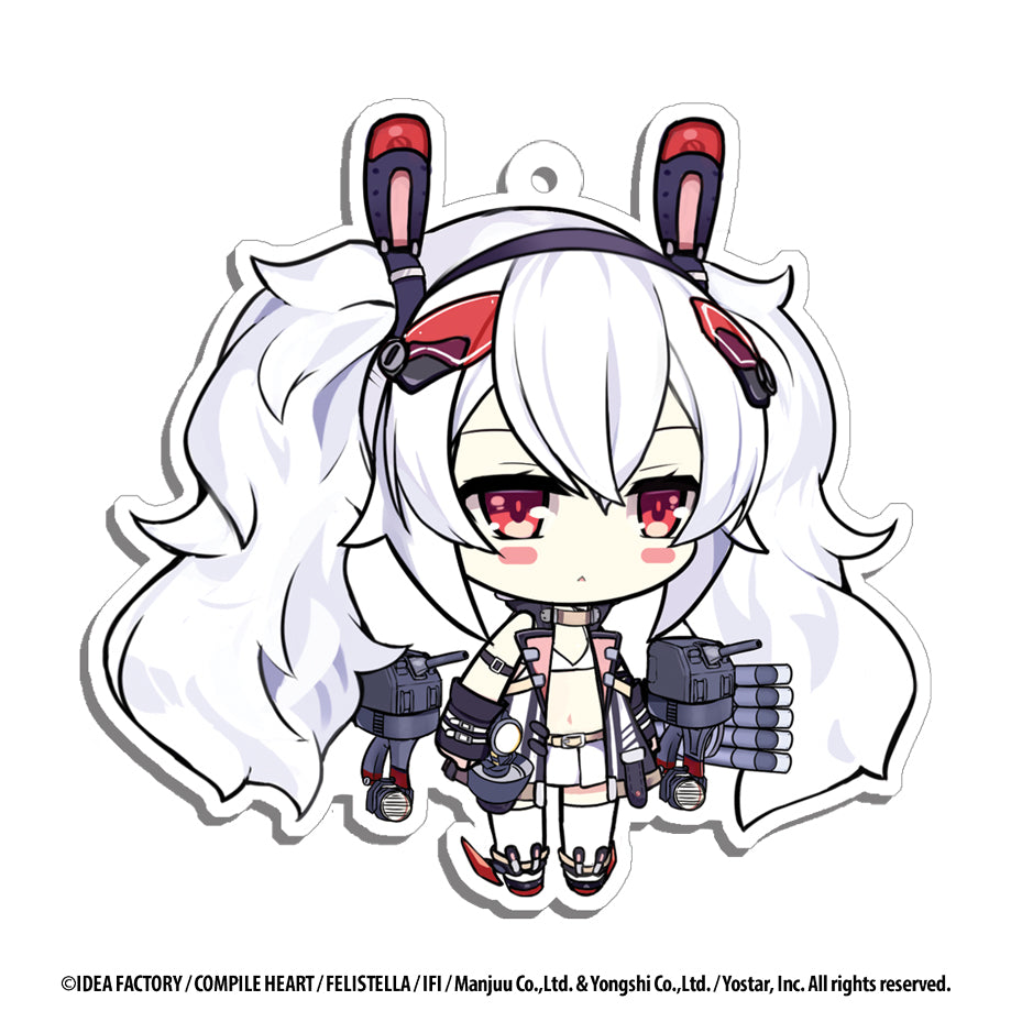Azur Lane Acrylic Charms - 2 inch - Laffey