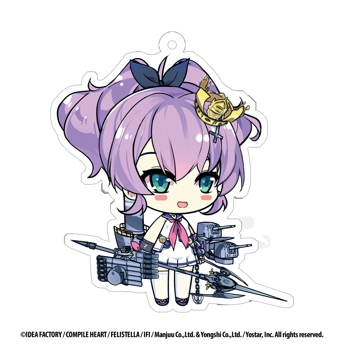 Azur Lane Acrylic Charms - 2 inch - Javelin