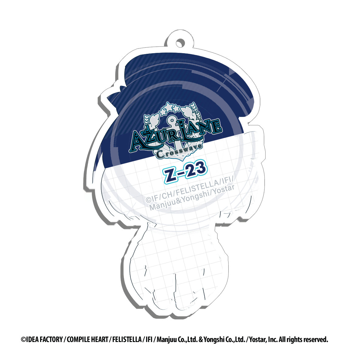 Azur Lane Acrylic Charms - 2 inch - Z23