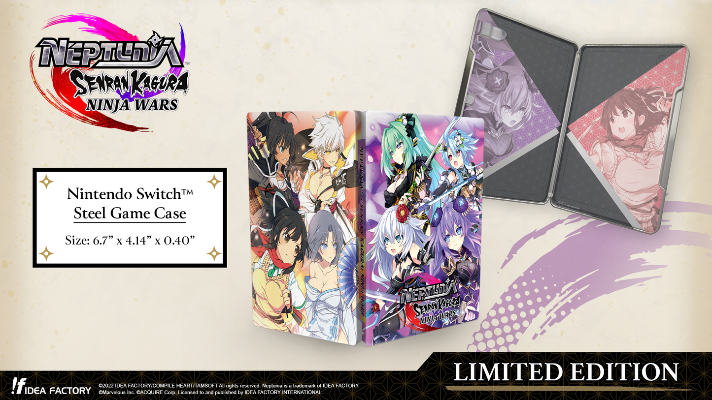 Neptunia x SENRAN KAGURA: Ninja Wars - Steam - Limited Edition