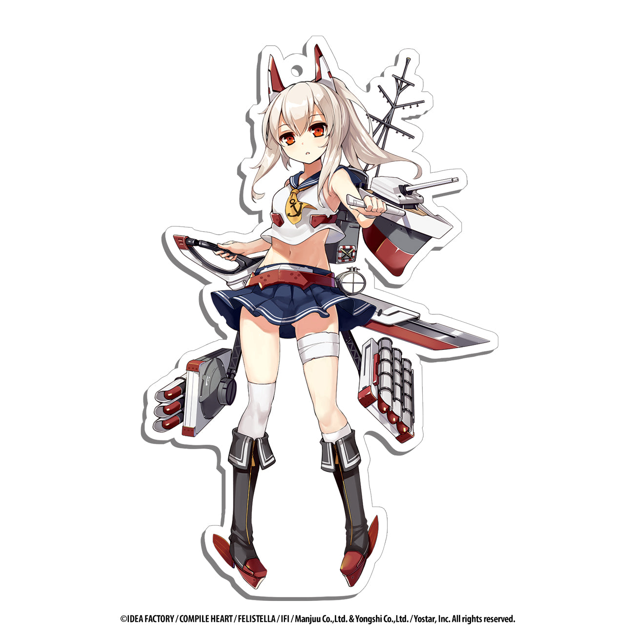 Azur Lane Acrylic Charms - 3 inch - Ayanami