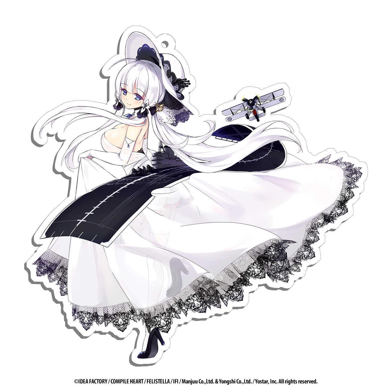 Azur Lane Acrylic Charms - 3 inch - Illustrious