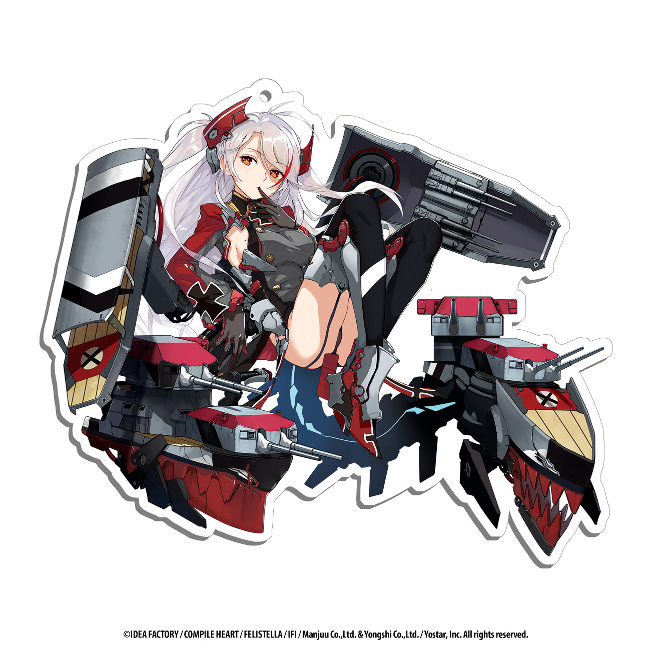 Azur Lane Acrylic Charms - 3 inch - Prinz Eugen