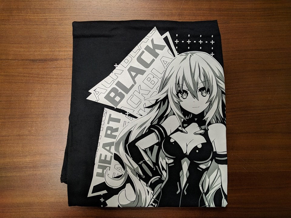 Goddess T-Shirt: Black Heart LARGE