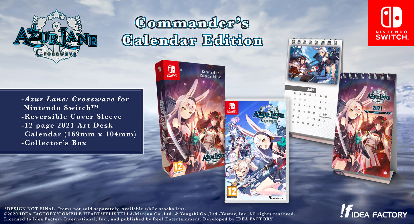 Azur Lane: Crosswave - Nintendo Switch™ - Commander's Calendar Edition