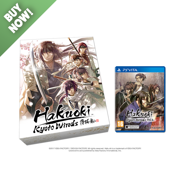 Hakuoki: Kyoto Winds - Limited Edition