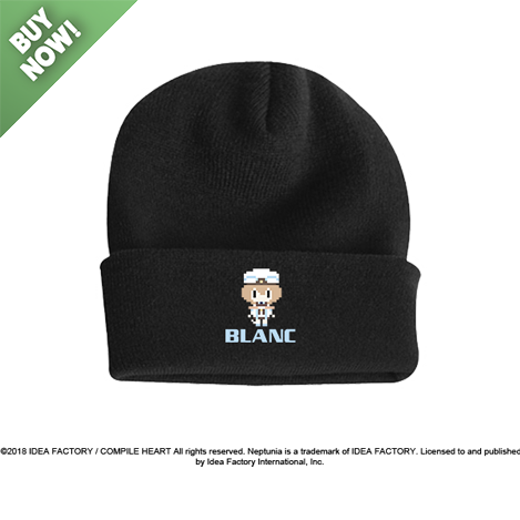 Blanc Pixel Beanie