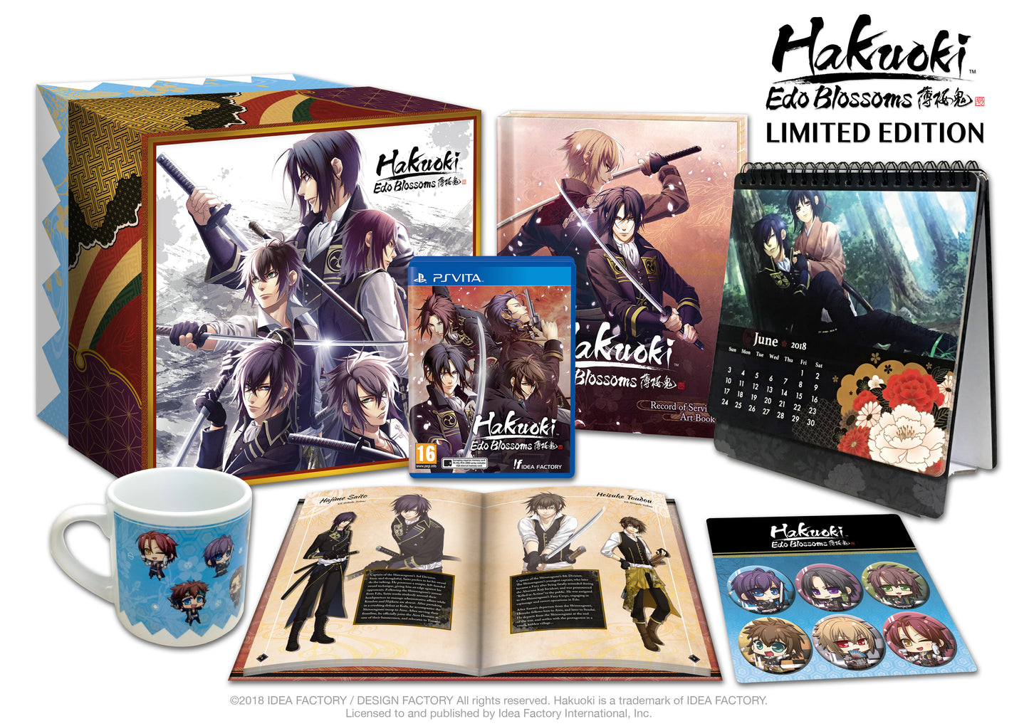 Hakuoki: Edo Blossoms - Limited Edition