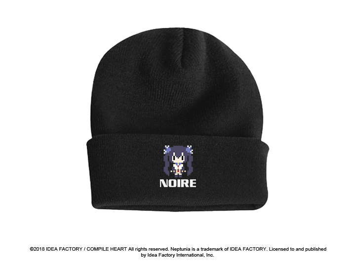 Noire Pixel Beanie