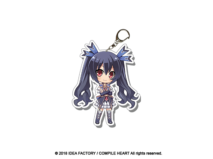 Neptunia Acrylic Charms - Noire