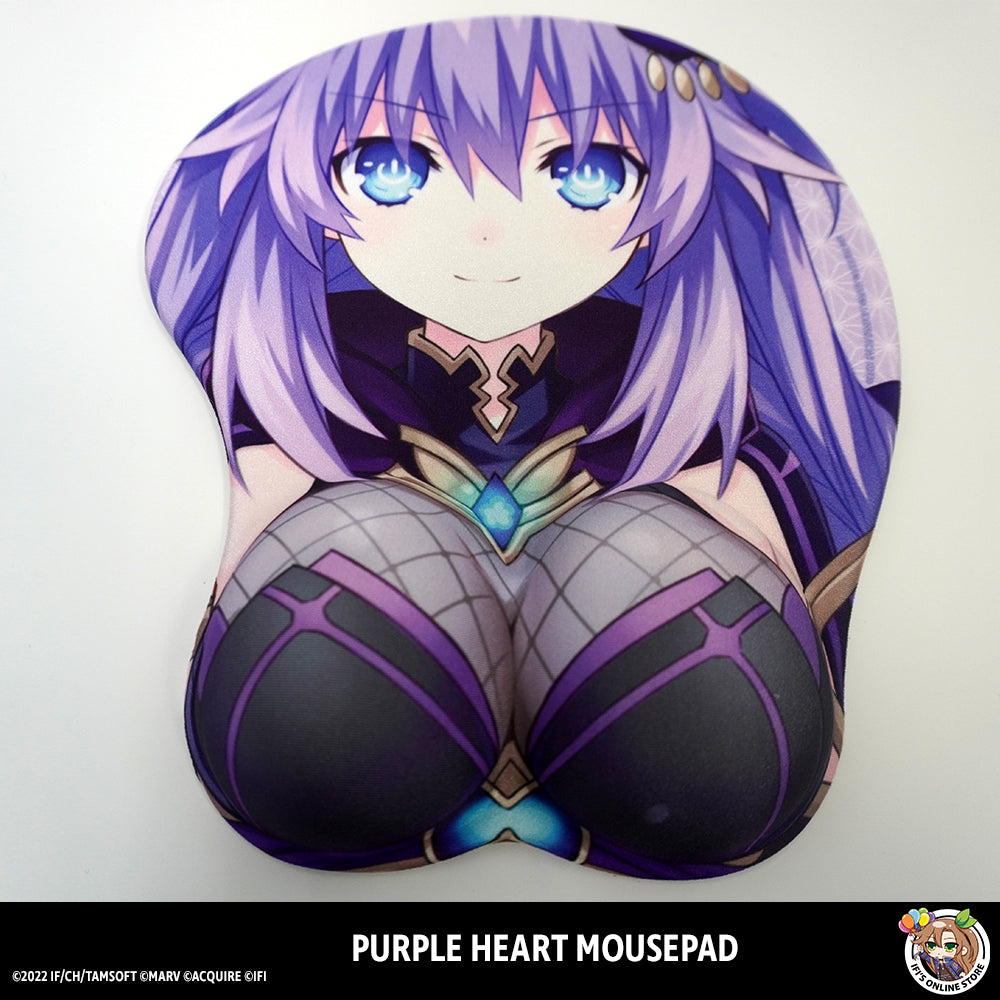 Purple Heart Mousepad