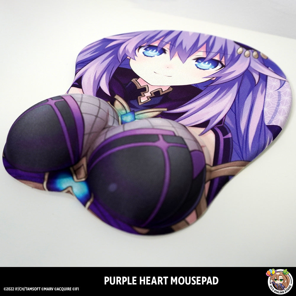 Purple Heart Mousepad