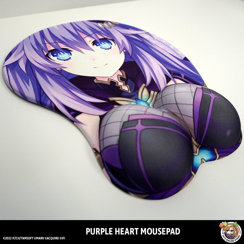 Purple Heart Mousepad