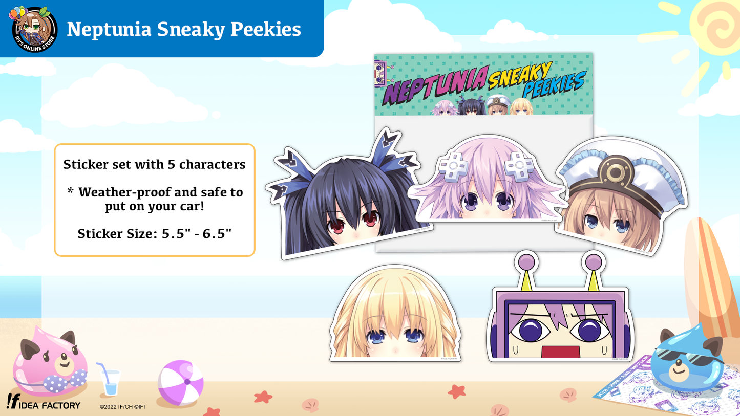 Neptunia Sneaky Peekies