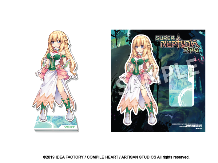 Super Nep Acrylic Standee Vert