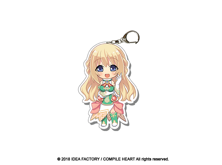 Neptunia Acrylic Charms - Vert