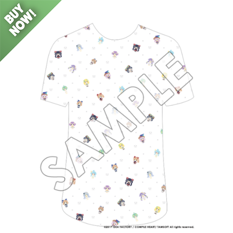 Neptunia Pixel Shirt - White