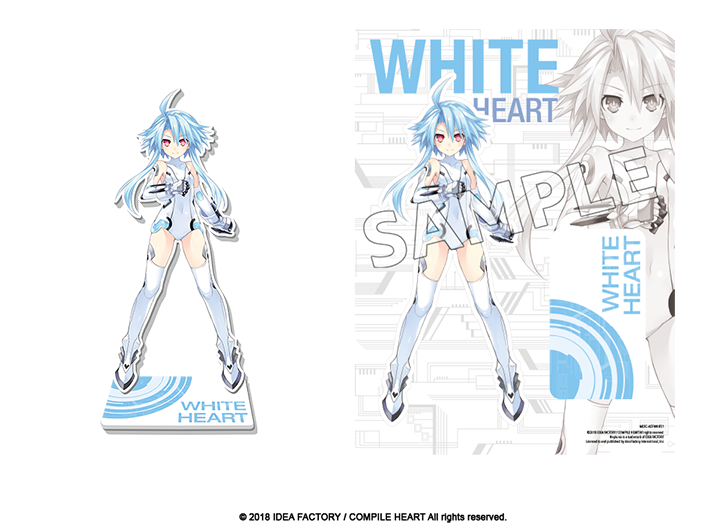 Goddess Acrylic Standee - White Heart