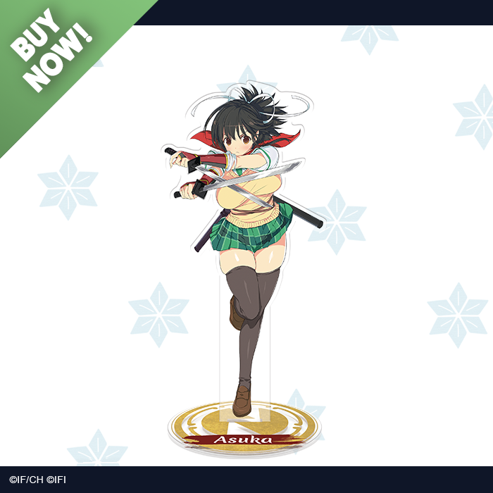 Acrylic Standees - Neptunia x SENRAN KAGURA: Ninja Wars - Shinobi Asuka