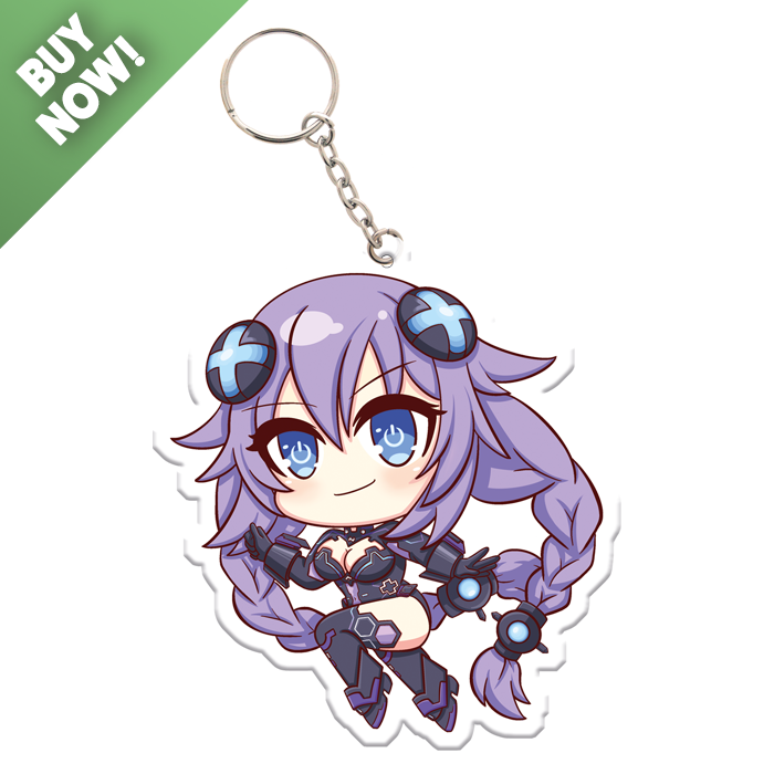 HDD Chibi Purple Heart - Acrylic Charm