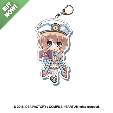 Neptunia Acrylic Charms - Blanc