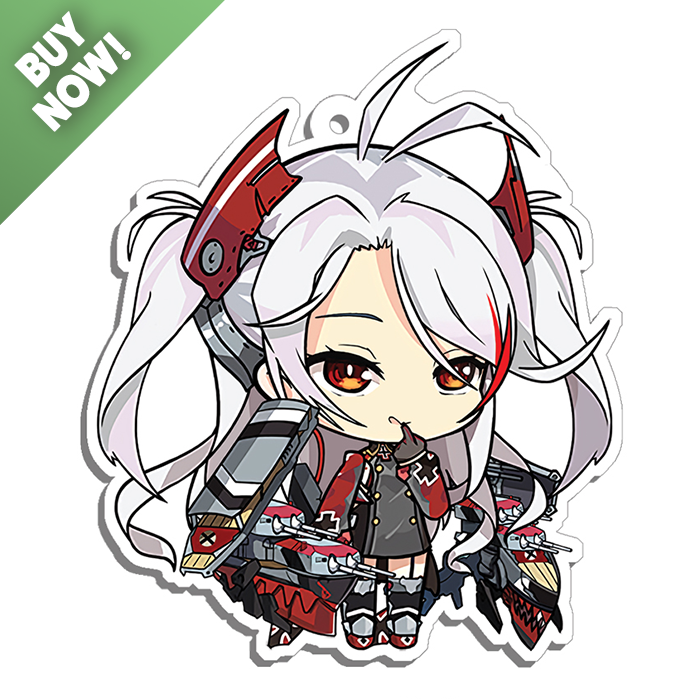 Azur Lane Acrylic Charms - 2 inch - Prinz Eugene