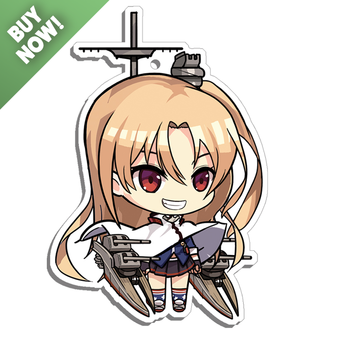 Azur Lane Acrylic Charms - 2 inch - Cleveland