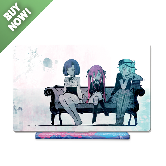 MARY SKELTER 2 ART STANDEE - Snow White X Thumbelina X Sleeping Beauty