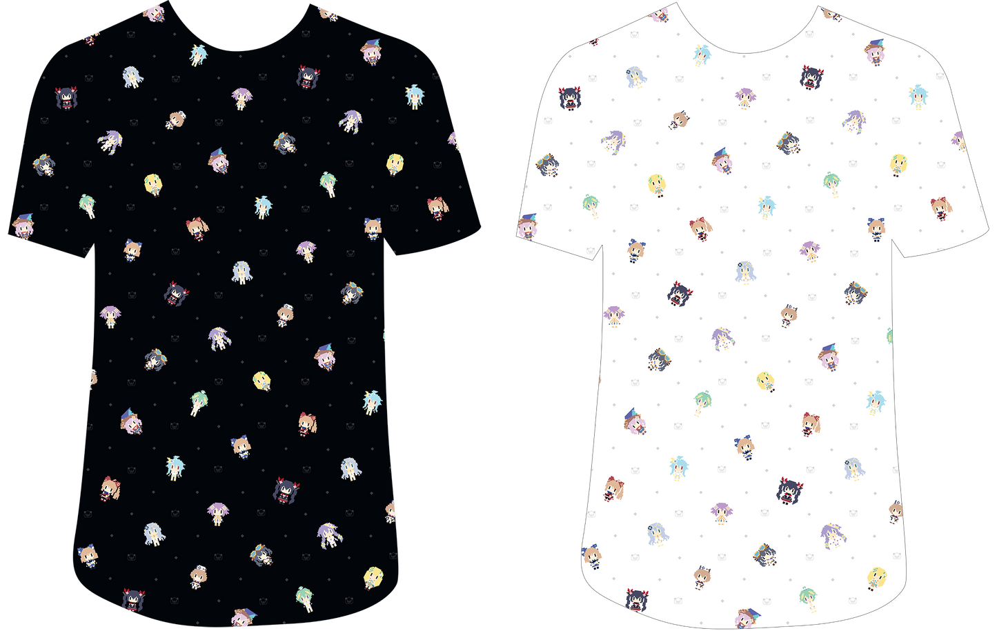 Neptunia Pixel Shirt - White