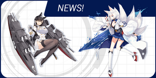 Azur Lane: Crosswave Acrylic Standees Available Now!