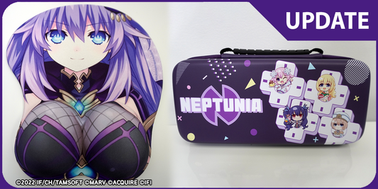 NEW Neptunia Merchandise Revealed! Pre-Order From 14 March!