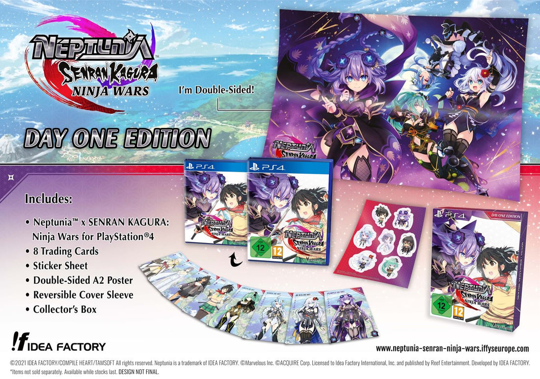 Neptunia x SENRAN KAGURA: Ninja Wars - Day One Edition Announcement!