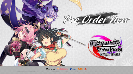 PRE-ORDER NEPTUNIA X SENRAN KAGURA: NINJA WARS PHYSICAL EDITIONS AND MERCH NOW!