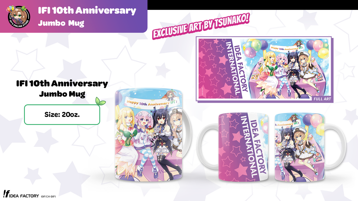 IFI 10th Anniversary - Jumbo Mug