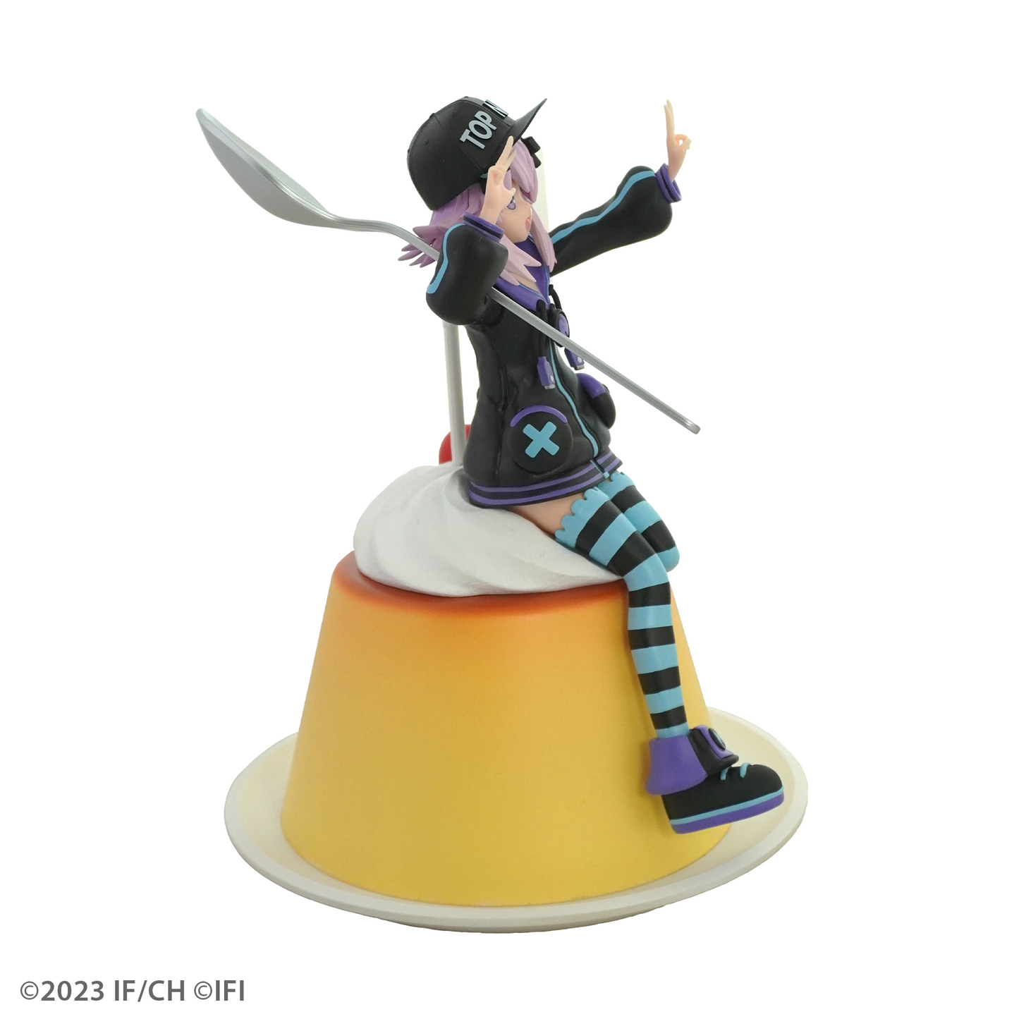 Top Nep Pudding Figure - IFI 10th Anniversary Ver ( Black )