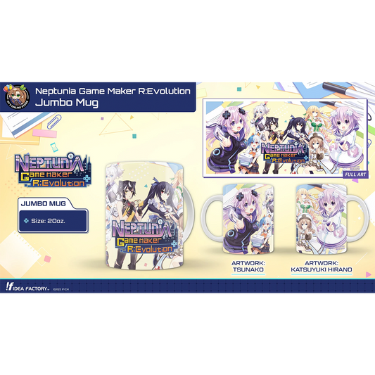 Neptunia Game Maker R:Evolution Jumbo Mug