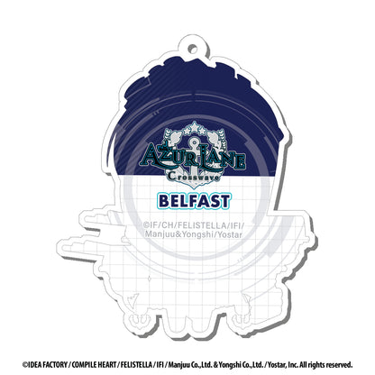 Azur Lane Acrylic Charms - 2 inch - Belfast