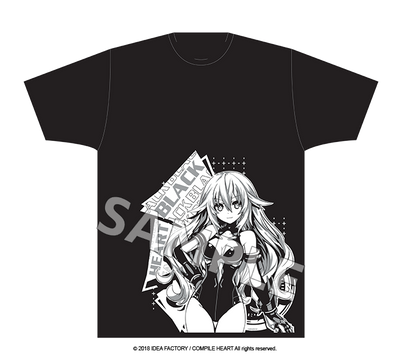 Goddess T-Shirt: Black Heart LARGE